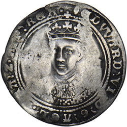1551-3 Sixpence - Edward VI British Silver Hammered Coin
