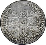 1663 Crown (No Stops Reverse) - Charles II British Silver Coin