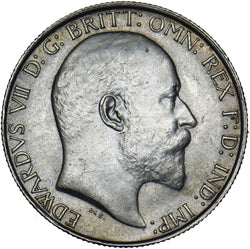 1906 Florin - Edward VII British Silver Coin - Very Nice