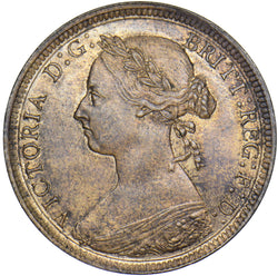 1888 Halfpenny - Victoria British Bronze Coin - Very Nice