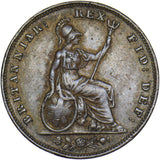 1835 Farthing - William IV British Copper Coin - Nice