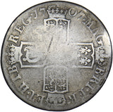 1707 E Shilling (Edinburgh Mint) - Anne British Silver Coin
