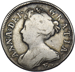 1708 E* Shilling (Edinburgh Bust ) - Anne British Silver Coin