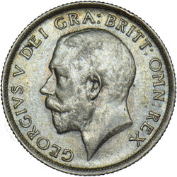 1915 Shilling - George V British Silver Coin - Very Nice