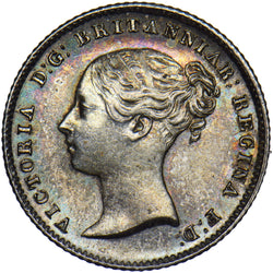1838 Groat (Fourpence) - Victoria British Silver Coin - Superb