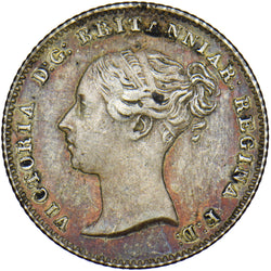1838 Groat (Fourpence) - Victoria British Silver Coin - Nice