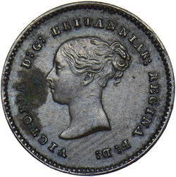 1852 Quarter Farthing - Victoria British Copper Coin