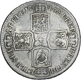 1746 Halfcrown - George II British Silver Coin