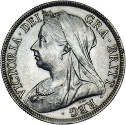 1896 Halfcrown - Victoria British Silver Coin - Very Nice