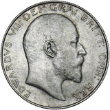 1908 Halfcrown - Edward VII British Silver Coin - Very Nice