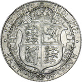 1908 Halfcrown - Edward VII British Silver Coin - Very Nice