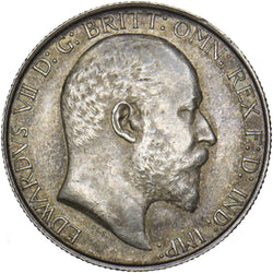 1902 Florin - Edward VII British Silver Coin - Very Nice