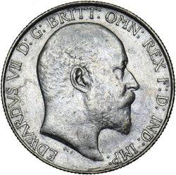 1905 Florin - Edward VII British Silver Coin - Nice