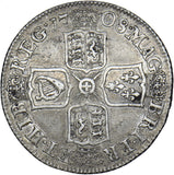 1708 Shilling - Anne British Silver Coin - Very Nice