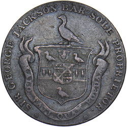 1795 Bishop’s Stortford Shield Halfpenny Token - Hertfordshire D&H 4