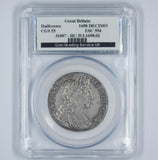 1698 Halfcrown (CGS 55) - William III British Silver Coin - Nice