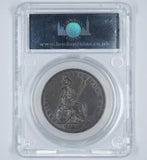 1854 Penny (LCGS 70) - Victoria British Copper Coin - Very Nice