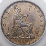 1890 Penny (LCGS 78) - Victoria British Bronze Coin - Superb