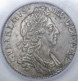 1697 Shilling (LCGS 70) - William III British Silver Coin - Very Nice