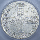 1696 Sixpence (CGS AU 75) - William III British Silver Coin - Very Nice