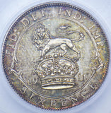 1911 Proof Sixpence (CGS UNC 90) - George V British Silver Coin - Superb