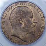 1904 Penny (CGS AU 78) - Edward VII British Bronze Coin - Superb