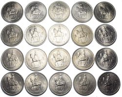 1953 Coronation Crowns Lot (20 Coins) - Elizabeth II British Coins - High Grades