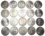 1960 Crowns Lot (20 Coins) - Elizabeth II British Coins - High Grades