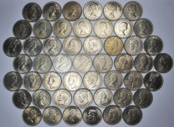1947 - 1967 High Grade Florins Lot (50 Coins) - British Coins