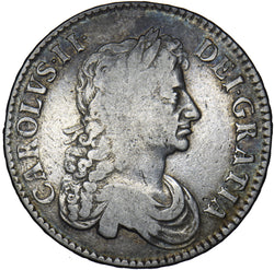 1671 Crown - Charles II British Silver Coin