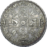 1679 Halfcrown - Charles II British Silver Coin - Nice