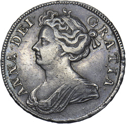 1707 Halfcrown - Anne British Silver Coin - Nice
