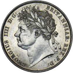 1820 Halfcrown - George IV British Silver Coin - Superb