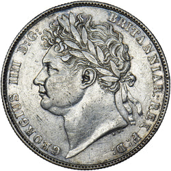 1823 Halfcrown - George IV British Silver Coin - Nice