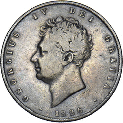1826 Halfcrown - George IV British Silver Coin