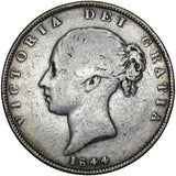 1844 Halfcrown - Victoria British Silver Coin