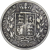1879 Halfcrown - Victoria British Silver Coin