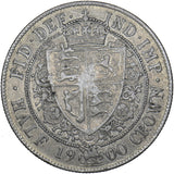 1900 Halfcrown - Victoria British Silver Coin