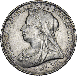 1900 Florin - Victoria British Silver Coin - Nice