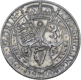 1900 Florin - Victoria British Silver Coin - Nice