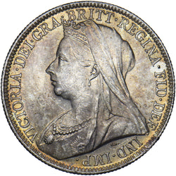 1901 Florin - Victoria British Silver Coin - Very Nice