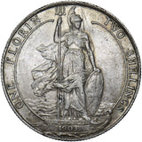 1903 Florin - Edward VII British Silver Coin - Nice