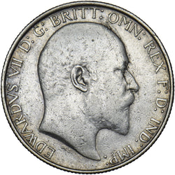 1906 Florin - Edward VII British Silver Coin - Nice