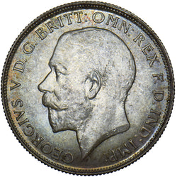 1923 Florin - George V British Silver Coin - Superb