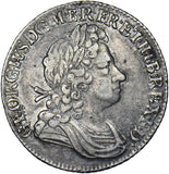 1723 SSC Shilling - George I British Silver Coin - Very Nice