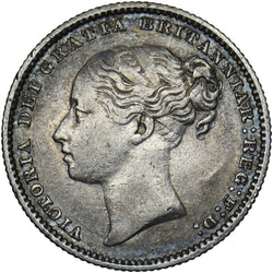1879 Shilling - Victoria British Silver Coin - Nice