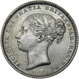 1881 Shilling - Victoria British Silver Coin - Very Nice