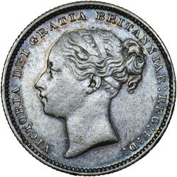 1883 Shilling - Victoria British Silver Coin - Nice