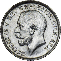1916 Shilling - George V British Silver Coin - Superb