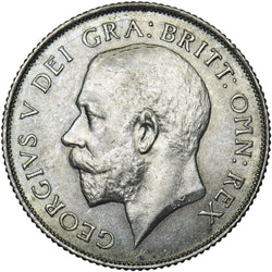 1923 Shilling - George V British Silver Coin - Very Nice